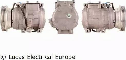 Lucas Electrical ACP487 - Компресор, кондиціонер autozip.com.ua