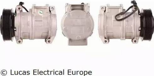 Lucas Electrical ACP434 - Компресор, кондиціонер autozip.com.ua