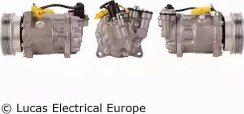 Lucas Electrical ACP470 - Компресор, кондиціонер autozip.com.ua