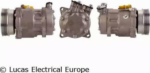 Lucas Electrical ACP471 - Компресор, кондиціонер autozip.com.ua