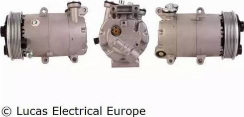 Lucas Electrical ACP549 - Компресор, кондиціонер autozip.com.ua