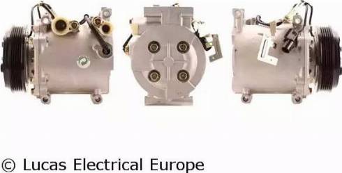 Lucas Electrical ACP547 - Компресор, кондиціонер autozip.com.ua