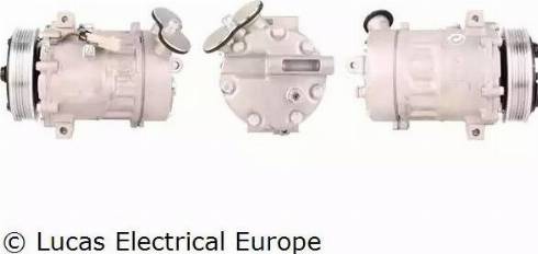 Lucas Electrical ACP555 - Компресор, кондиціонер autozip.com.ua