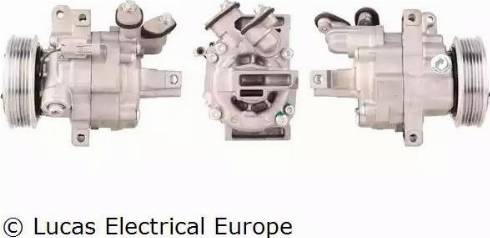 Lucas Electrical ACP500 - Компресор, кондиціонер autozip.com.ua