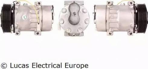 Lucas Electrical ACP507 - Компресор, кондиціонер autozip.com.ua