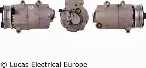 Lucas Electrical ACP510 - Компресор, кондиціонер autozip.com.ua