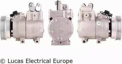 Lucas Electrical ACP580 - Компресор, кондиціонер autozip.com.ua