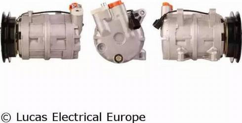 Lucas Electrical ACP539 - Компресор, кондиціонер autozip.com.ua