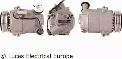 Lucas Electrical ACP522 - Компресор, кондиціонер autozip.com.ua