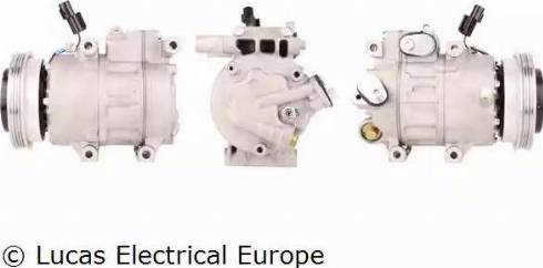 Lucas Electrical ACP652 - Компресор, кондиціонер autozip.com.ua