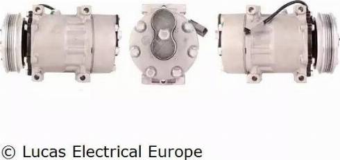 Lucas Electrical ACP665 - Компресор, кондиціонер autozip.com.ua