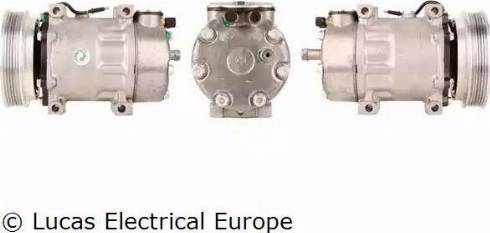 Lucas Electrical ACP663 - Компресор, кондиціонер autozip.com.ua