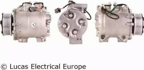 Lucas Electrical ACP603 - Компресор, кондиціонер autozip.com.ua