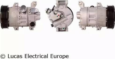 Lucas Electrical ACP615 - Компресор, кондиціонер autozip.com.ua