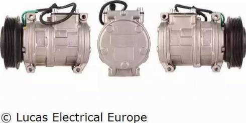 Lucas Electrical ACP689 - Компресор, кондиціонер autozip.com.ua