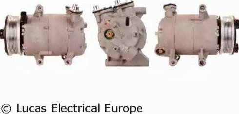 Lucas Electrical ACP683 - Компресор, кондиціонер autozip.com.ua