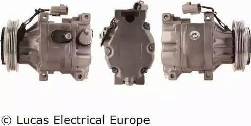 Lucas Electrical ACP635 - Компресор, кондиціонер autozip.com.ua