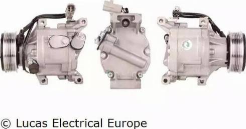 Lucas Electrical ACP624 - Компресор, кондиціонер autozip.com.ua