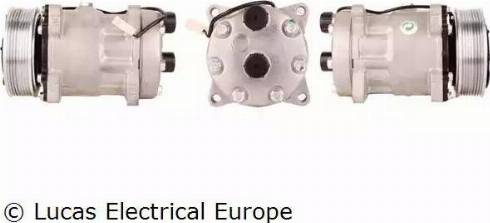 Lucas Electrical ACP623 - Компресор, кондиціонер autozip.com.ua