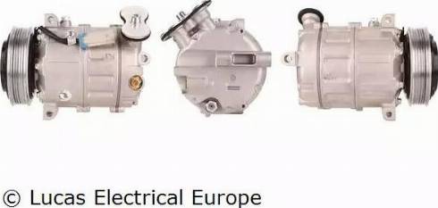 Lucas Electrical ACP678 - Компресор, кондиціонер autozip.com.ua