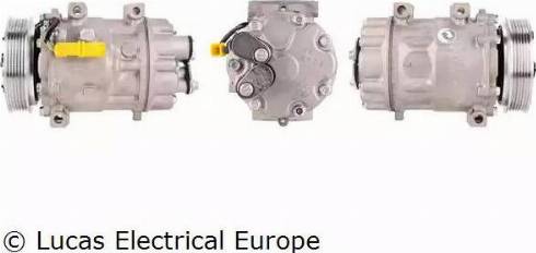 Lucas Electrical ACP672 - Компресор, кондиціонер autozip.com.ua