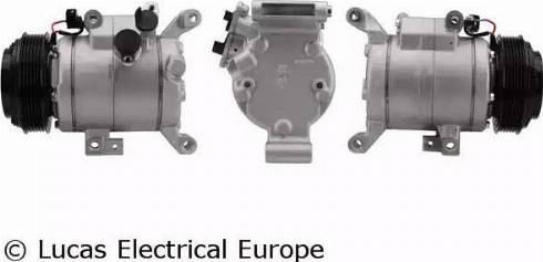 Lucas Electrical ACP01039 - Компресор, кондиціонер autozip.com.ua