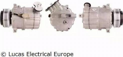 Lucas Electrical ACP198 - Компресор, кондиціонер autozip.com.ua