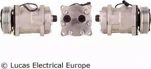 Lucas Electrical ACP156 - Компресор, кондиціонер autozip.com.ua