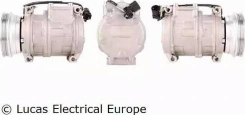 Lucas Electrical ACP153 - Компресор, кондиціонер autozip.com.ua