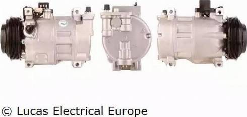 Lucas Electrical ACP157 - Компресор, кондиціонер autozip.com.ua