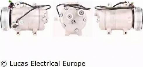 Lucas Electrical ACP160 - Компресор, кондиціонер autozip.com.ua