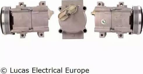 Lucas Electrical ACP168 - Компресор, кондиціонер autozip.com.ua