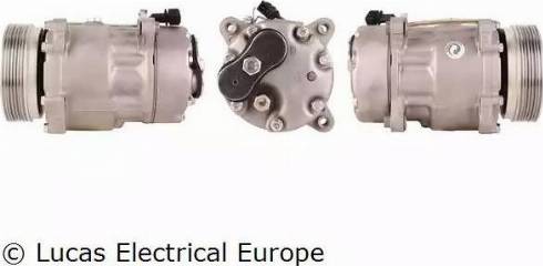 Lucas Electrical ACP162 - Компресор, кондиціонер autozip.com.ua