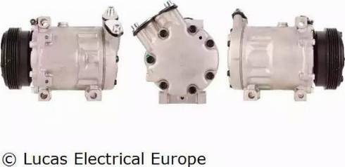 Lucas Electrical ACP177 - Компресор, кондиціонер autozip.com.ua