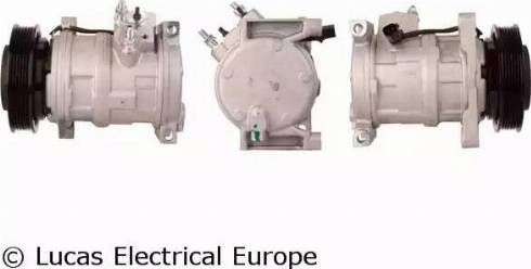 Lucas Electrical ACP861 - Компресор, кондиціонер autozip.com.ua