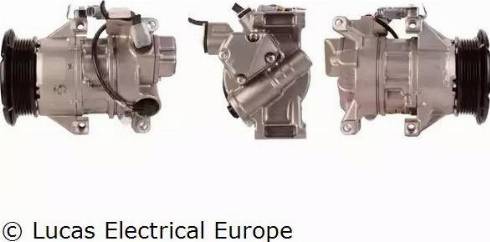 Lucas Electrical ACP806 - Компресор, кондиціонер autozip.com.ua