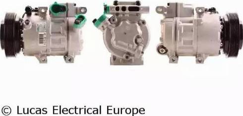 Lucas Electrical ACP813 - Компресор, кондиціонер autozip.com.ua