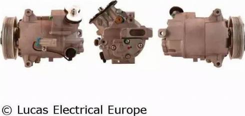 Lucas Electrical ACP824 - Компресор, кондиціонер autozip.com.ua