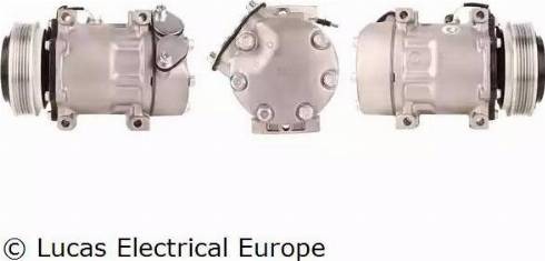 Lucas Electrical ACP394 - Компресор, кондиціонер autozip.com.ua