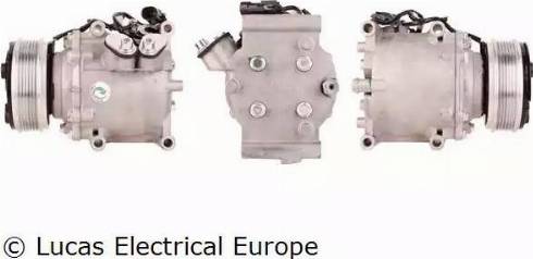 Lucas Electrical ACP395 - Компресор, кондиціонер autozip.com.ua