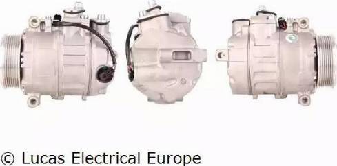 Lucas Electrical ACP356 - Компресор, кондиціонер autozip.com.ua