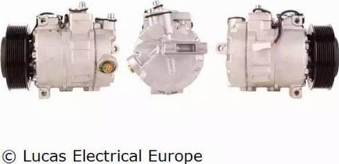 Lucas Electrical ACP368 - Компресор, кондиціонер autozip.com.ua