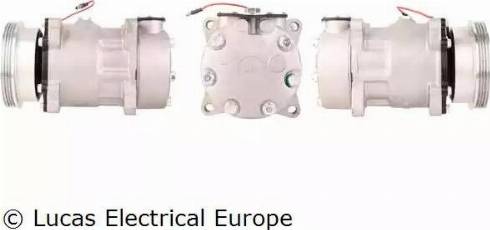 Lucas Electrical ACP304 - Компресор, кондиціонер autozip.com.ua