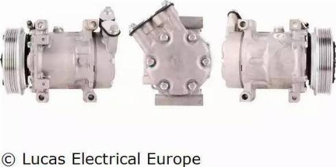 Lucas Electrical ACP386 - Компресор, кондиціонер autozip.com.ua