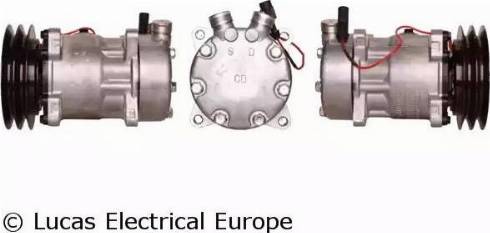 Lucas Electrical ACP382 - Компресор, кондиціонер autozip.com.ua
