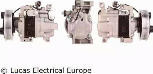 Lucas Electrical ACP377 - Компресор, кондиціонер autozip.com.ua
