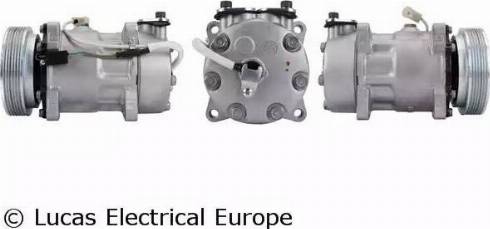 Lucas Electrical ACP291 - Компресор, кондиціонер autozip.com.ua