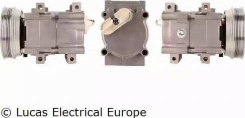 Lucas Electrical ACP247 - Компресор, кондиціонер autozip.com.ua