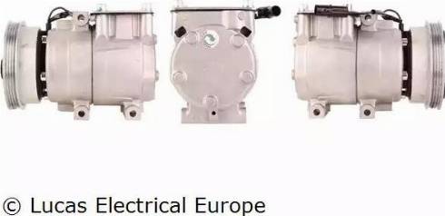 Lucas Electrical ACP250 - Компресор, кондиціонер autozip.com.ua