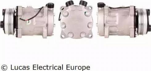 Lucas Electrical ACP258 - Компресор, кондиціонер autozip.com.ua